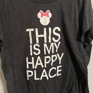 Disney Minnie This is my happy place tee women’s size 2XL